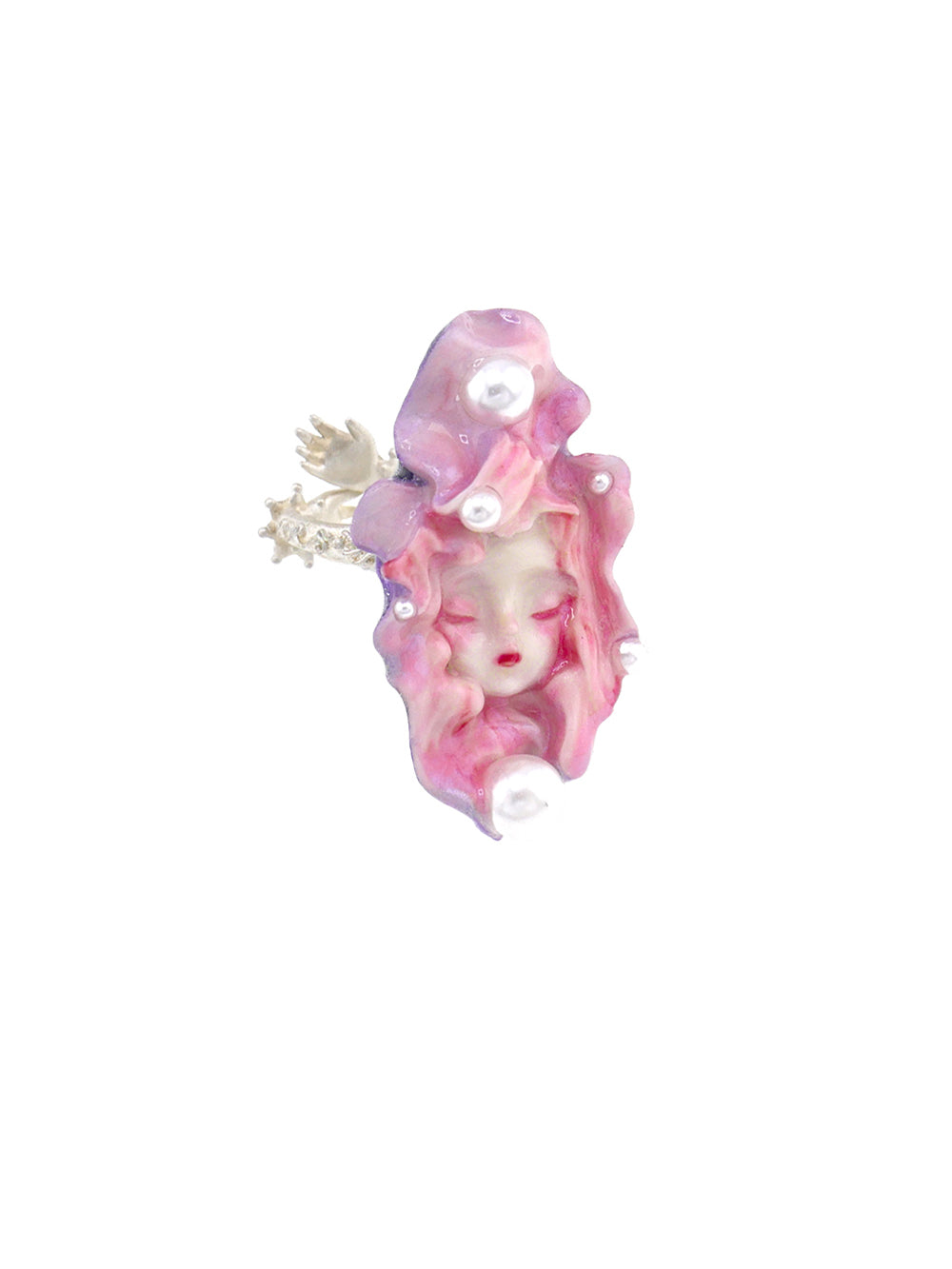 MUKTANK×QUANDO Fairy Lilith Silver Rings