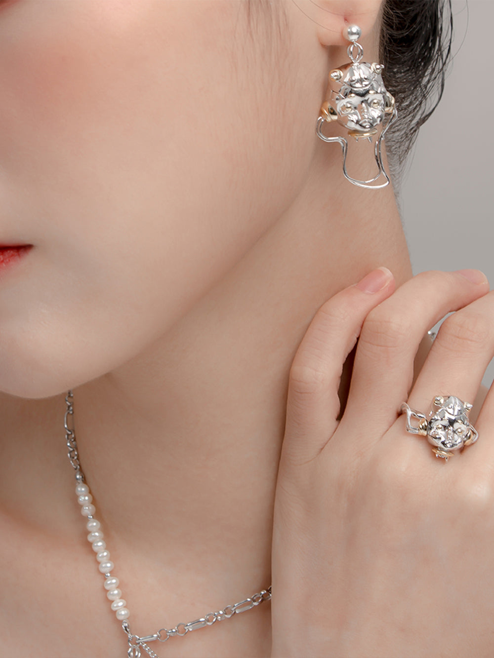 MUKTANK×QUANDO Ex Machina Sterling Silver Rings