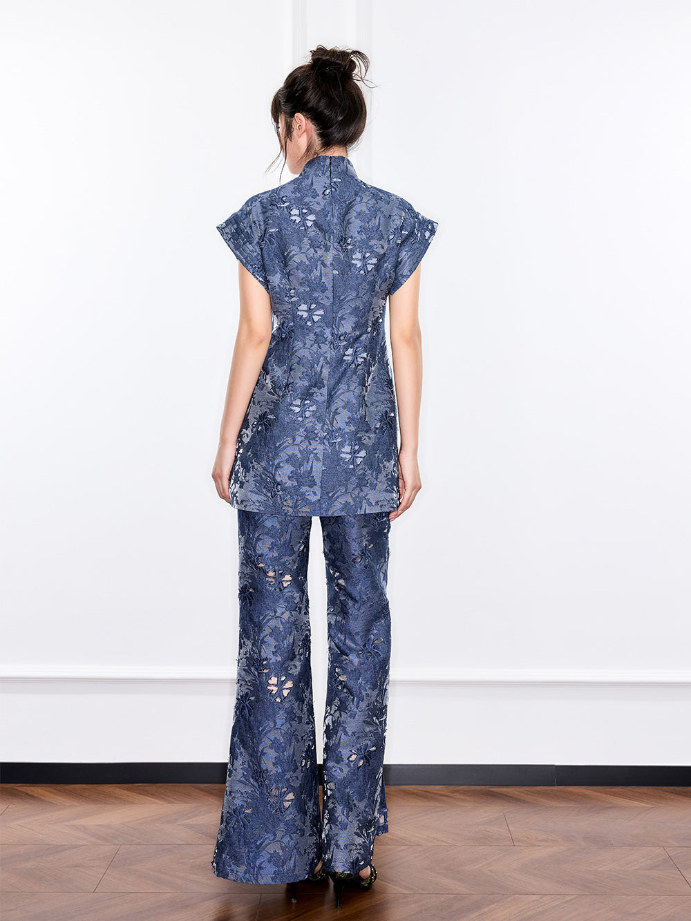 MUKZIN“Capsule Collection”Jacquard Denim Jacket