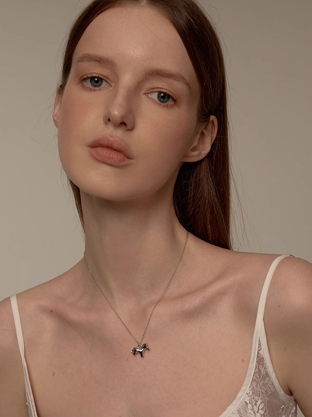 MUKTANK×SUN HUNTER Pony-shaped Basic Plain Chain