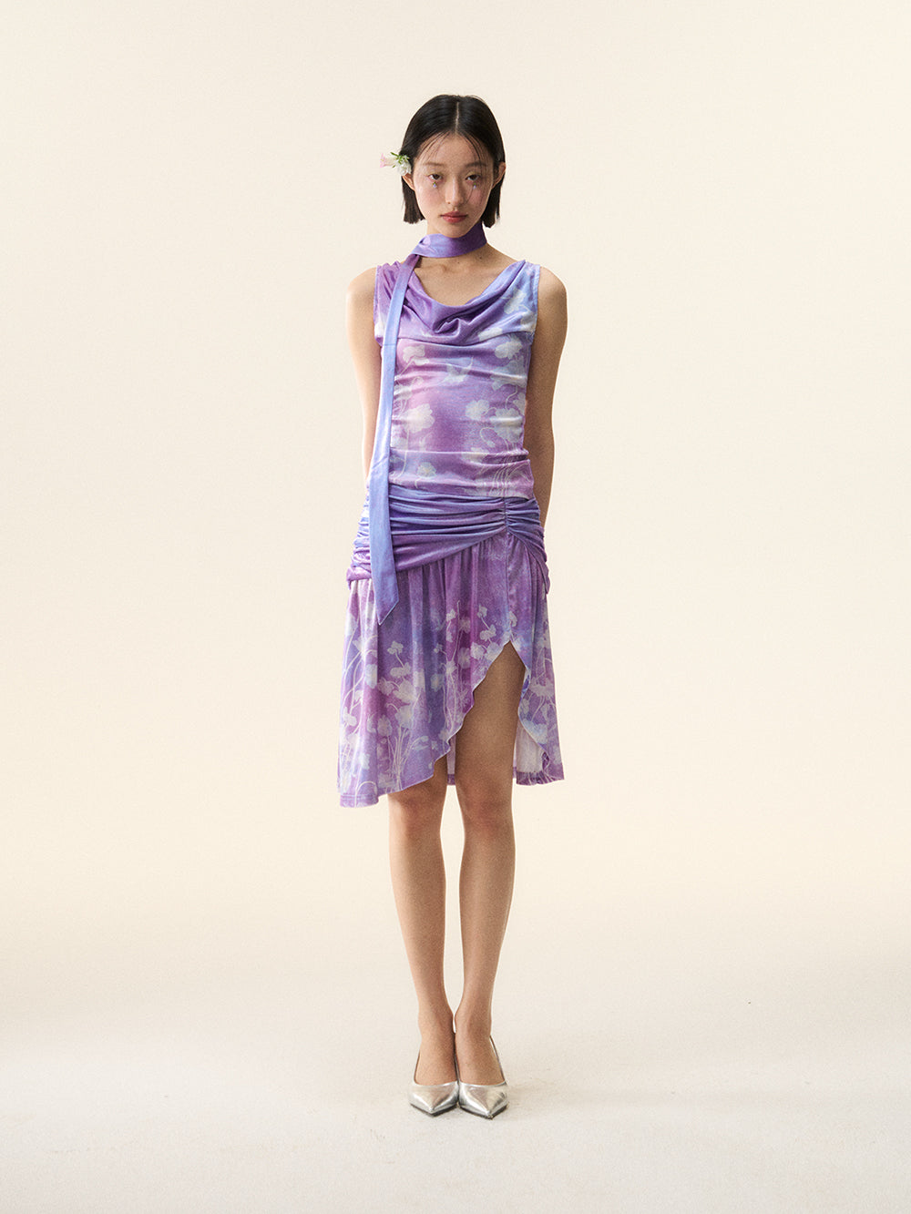 MUKTANK×LOUMUTAKU Bottom Half Skirt of the Romantic Purple Suit in the Theme of Lady Yu (Yumeiren)