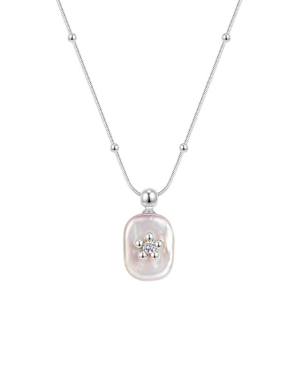 MUKTANK×SUN HUNTER Velvet Cherry Necklace with Leaves