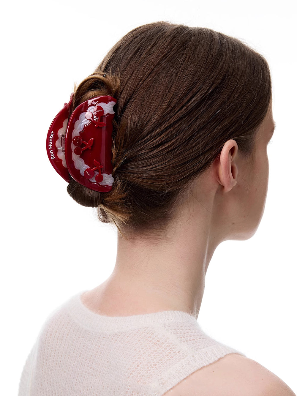 MUKTANK×SUN HUNTER Cherry Cake Hair Clip