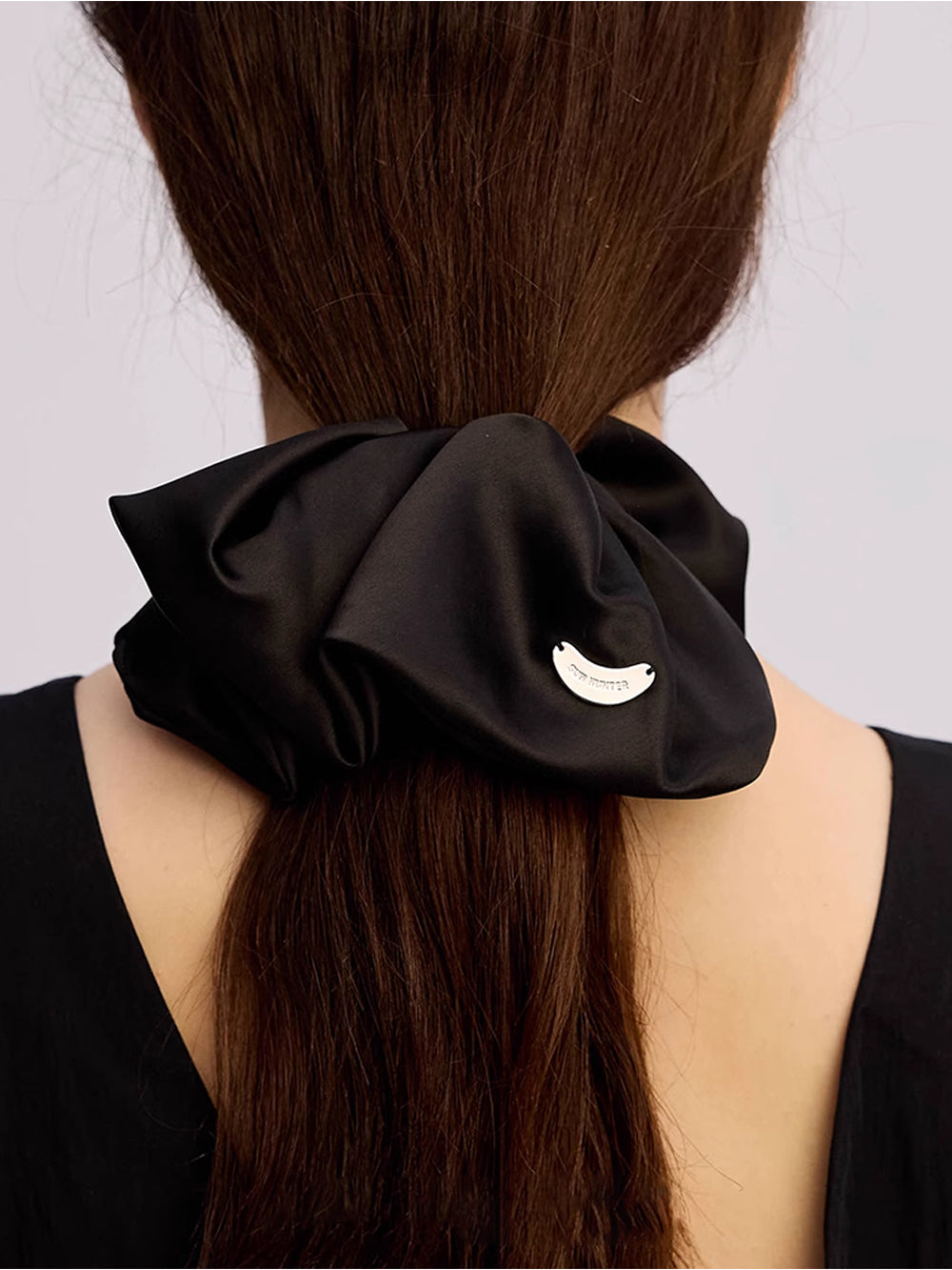 MUKTANK×SUN HUNTER Acetate Satin Cloud-shaped Hair Tie