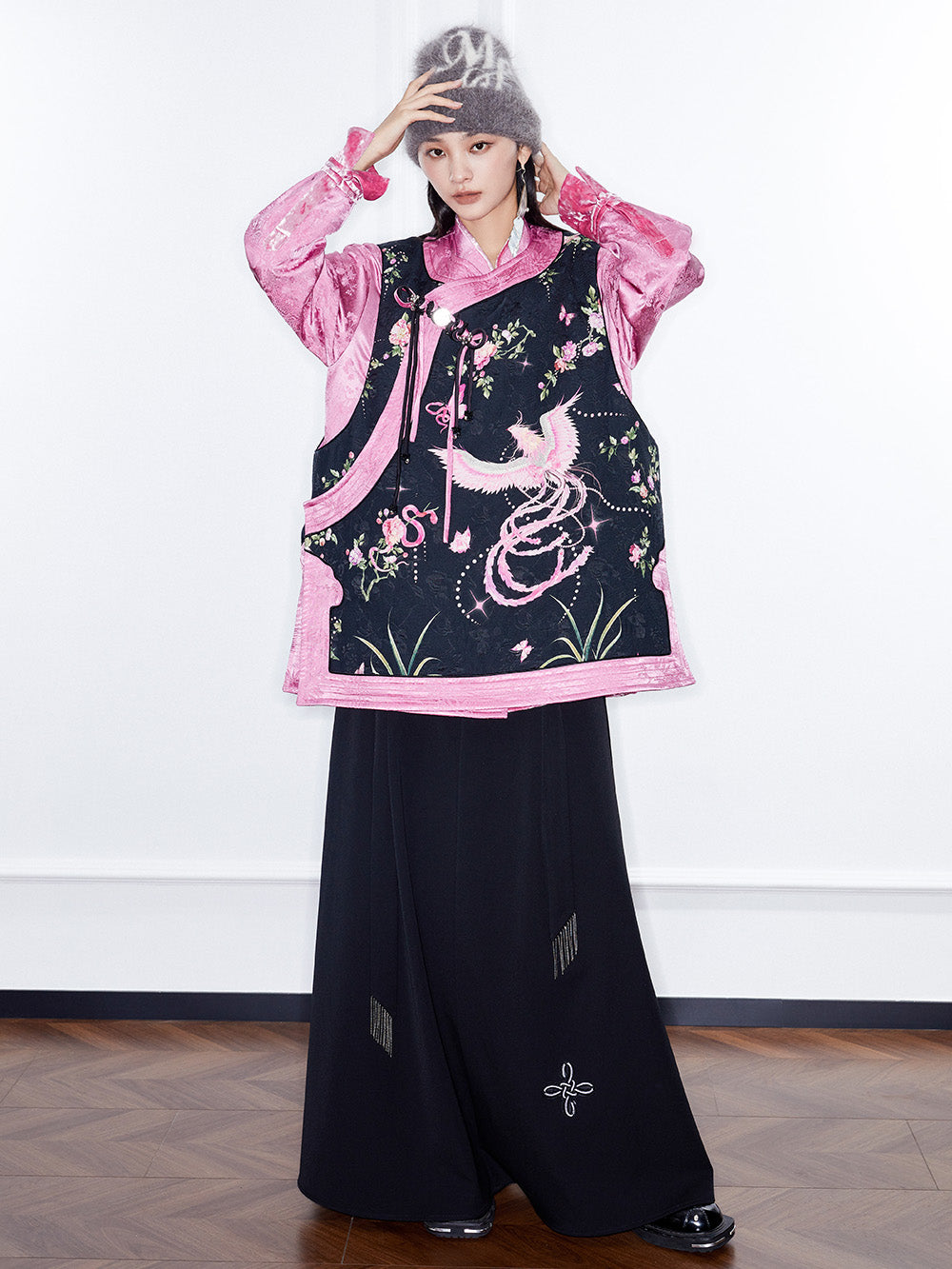 MUKZIN Linglong "Fengqi" Chinese-style Shirt Vest