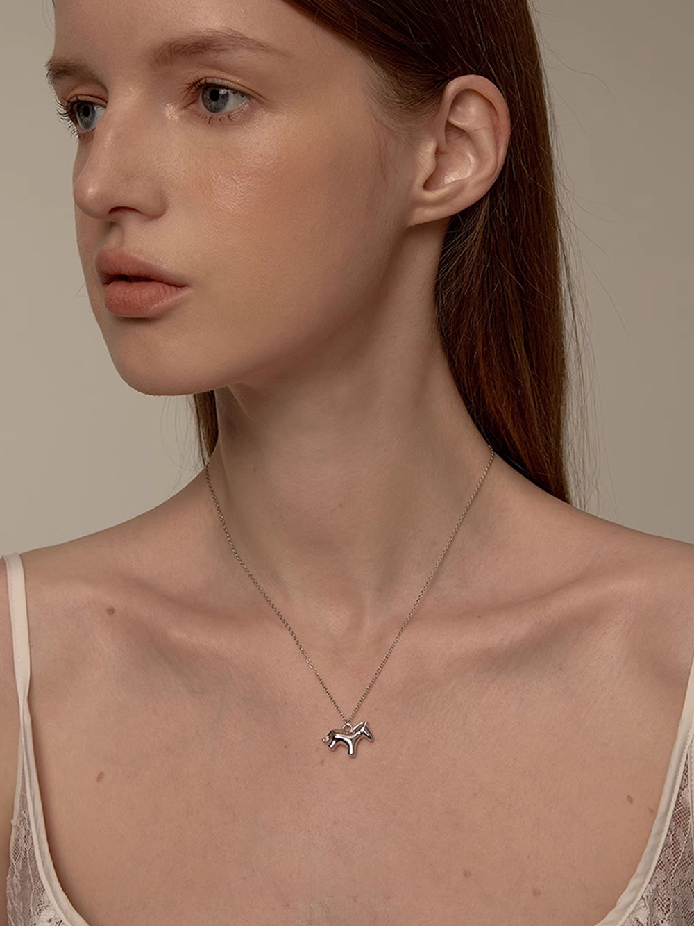 MUKTANK×SUN HUNTER Pony-shaped Basic Plain Chain