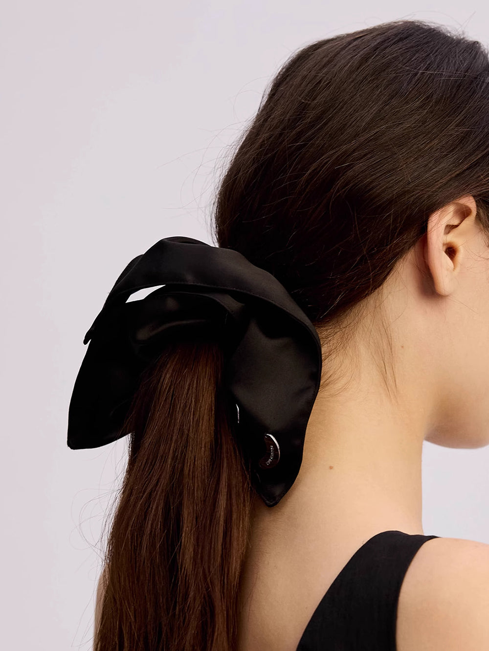 MUKTANK×SUN HUNTER Acetate Satin Bandana Hair Tie