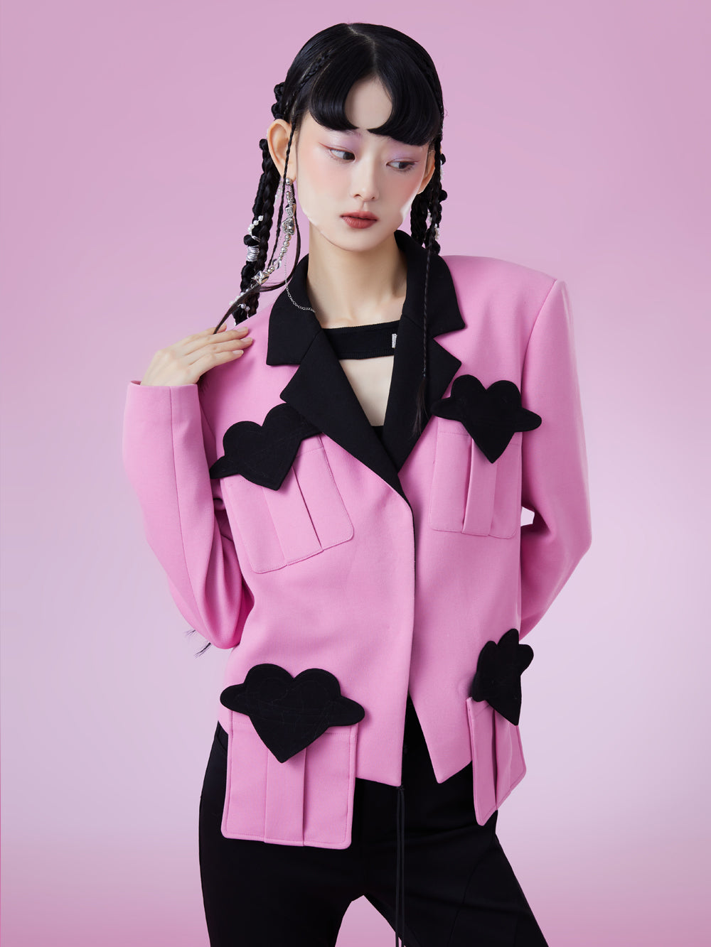 MUKZIN Fashion Color Matching Comfortable Llight Familiar Style Suit Coat
