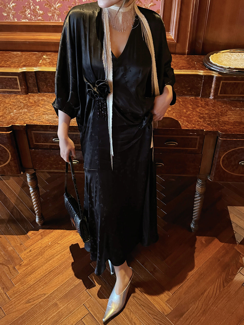 Mukzin“Capsule Collection”New Chinese-Style Elegant And Slimming Dress