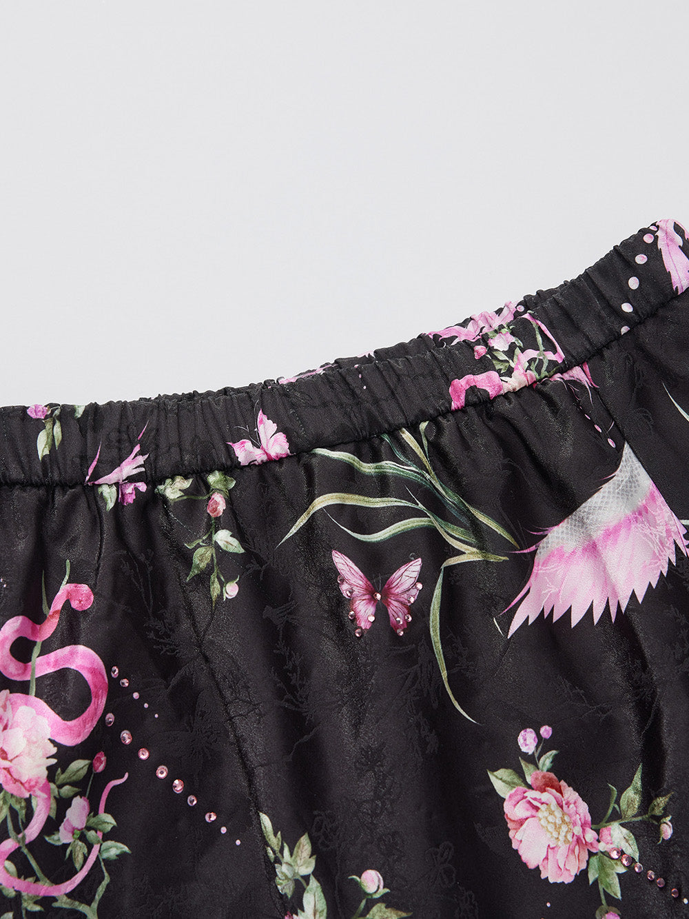 MUKZIN Linglong "Fengqi" High Slit Fishtail Skirt