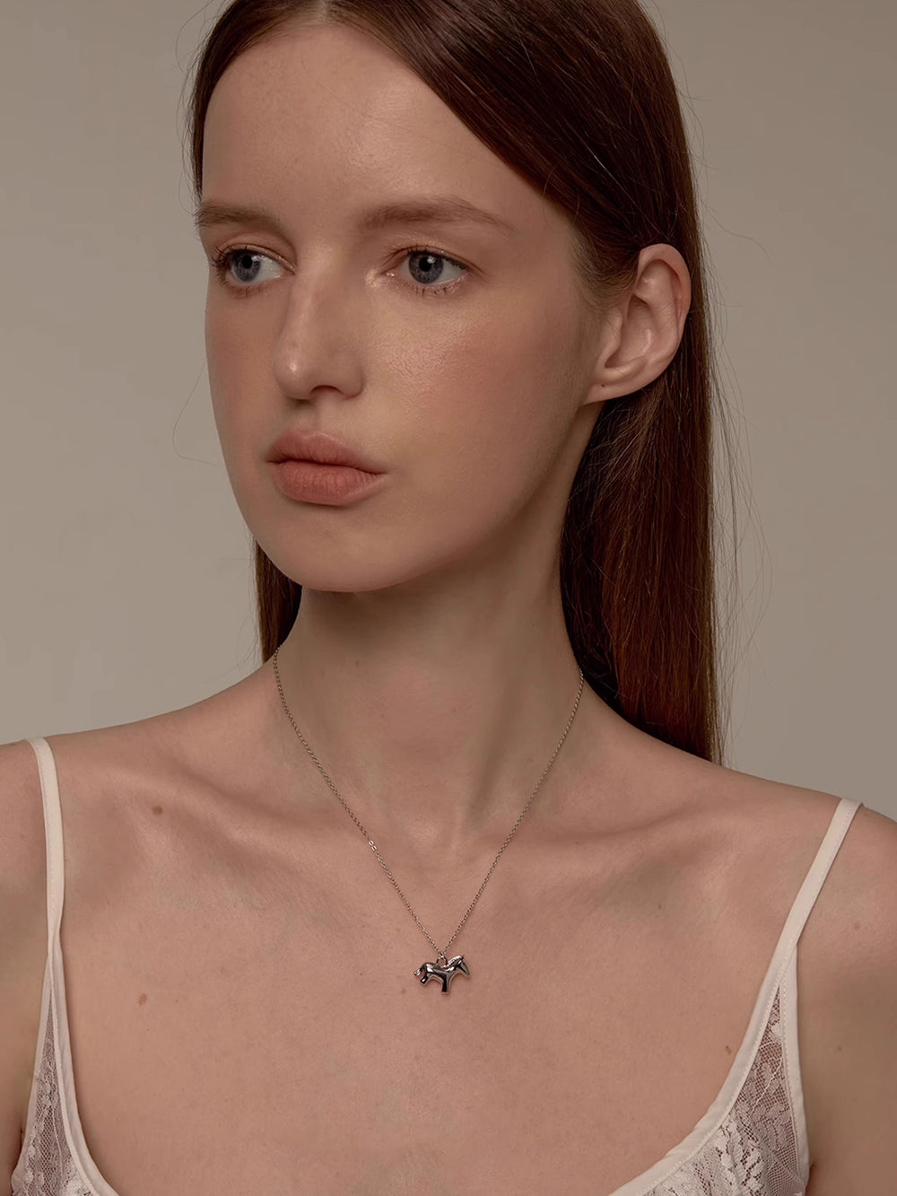 MUKTANK×SUN HUNTER Pony-shaped Basic Plain Chain