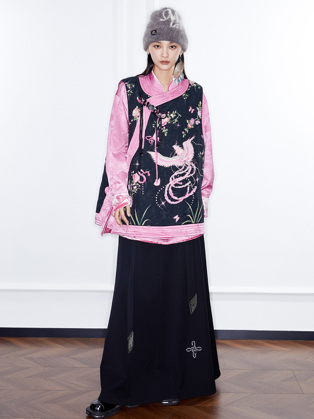 MUKZIN Linglong "Fengqi" Chinese-style Shirt Vest