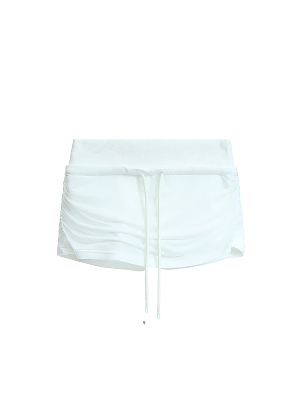 MUKTANK×MODULER Mid-low Waisted Tencel Skirt-pants With a Stacked Feel (Anti-sheer Design)