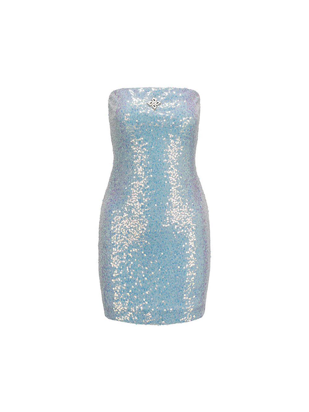 MUKTANK×ARDENCODE Sexy & Elegant Socialite Style Pure Desire Bodycon Mermaid Strapless Sequin Dress