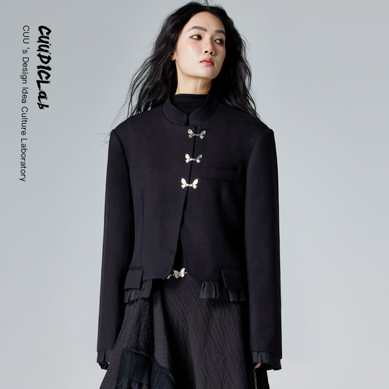 MUKTANK × CUUDICLAB Fake Two-piece New Chinese Style Suit