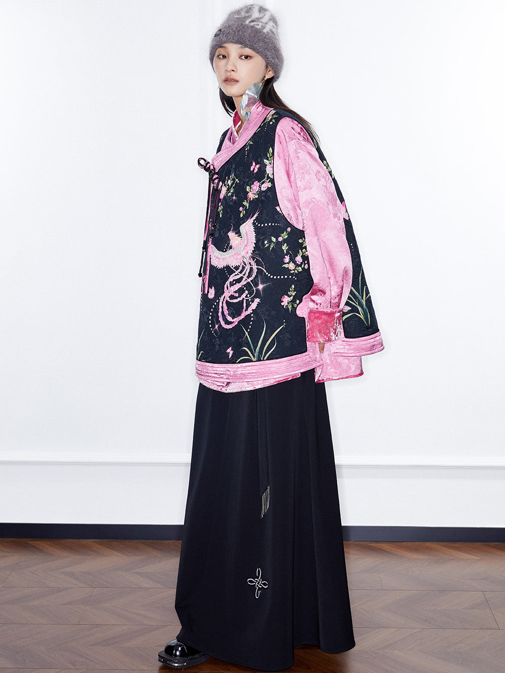 MUKZIN Linglong "Fengqi" Chinese-style Shirt Vest