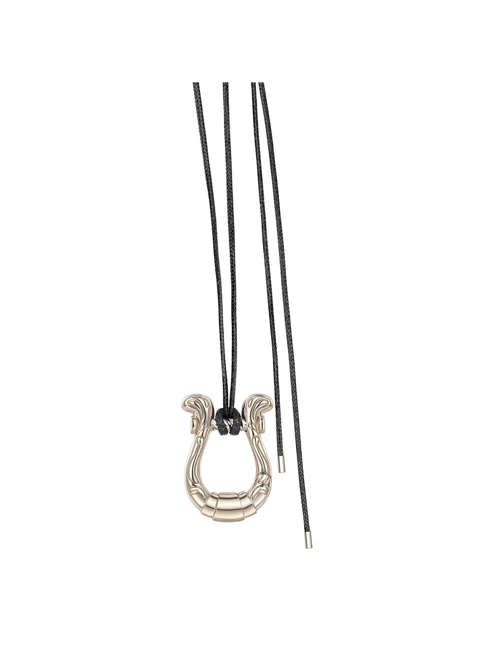 MUKTANK×SUN HUNTER Vintage Horseshoe Clasp Adjustable Slider Necklace