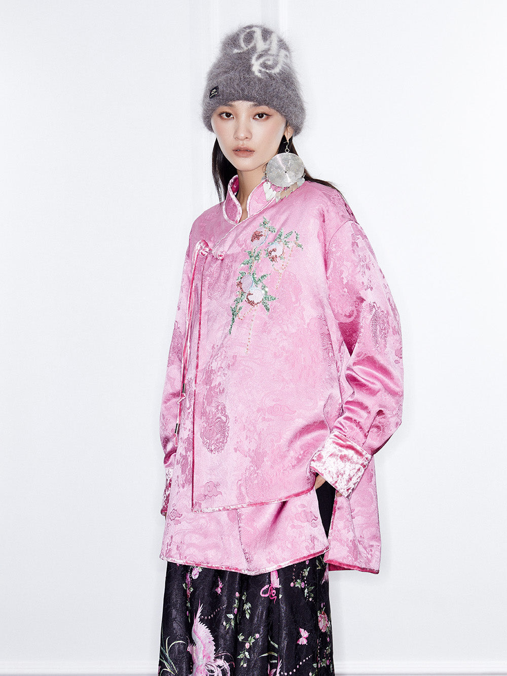MUKZIN Linglong “Linglongzi”Chinese-style Jacquard Shirt