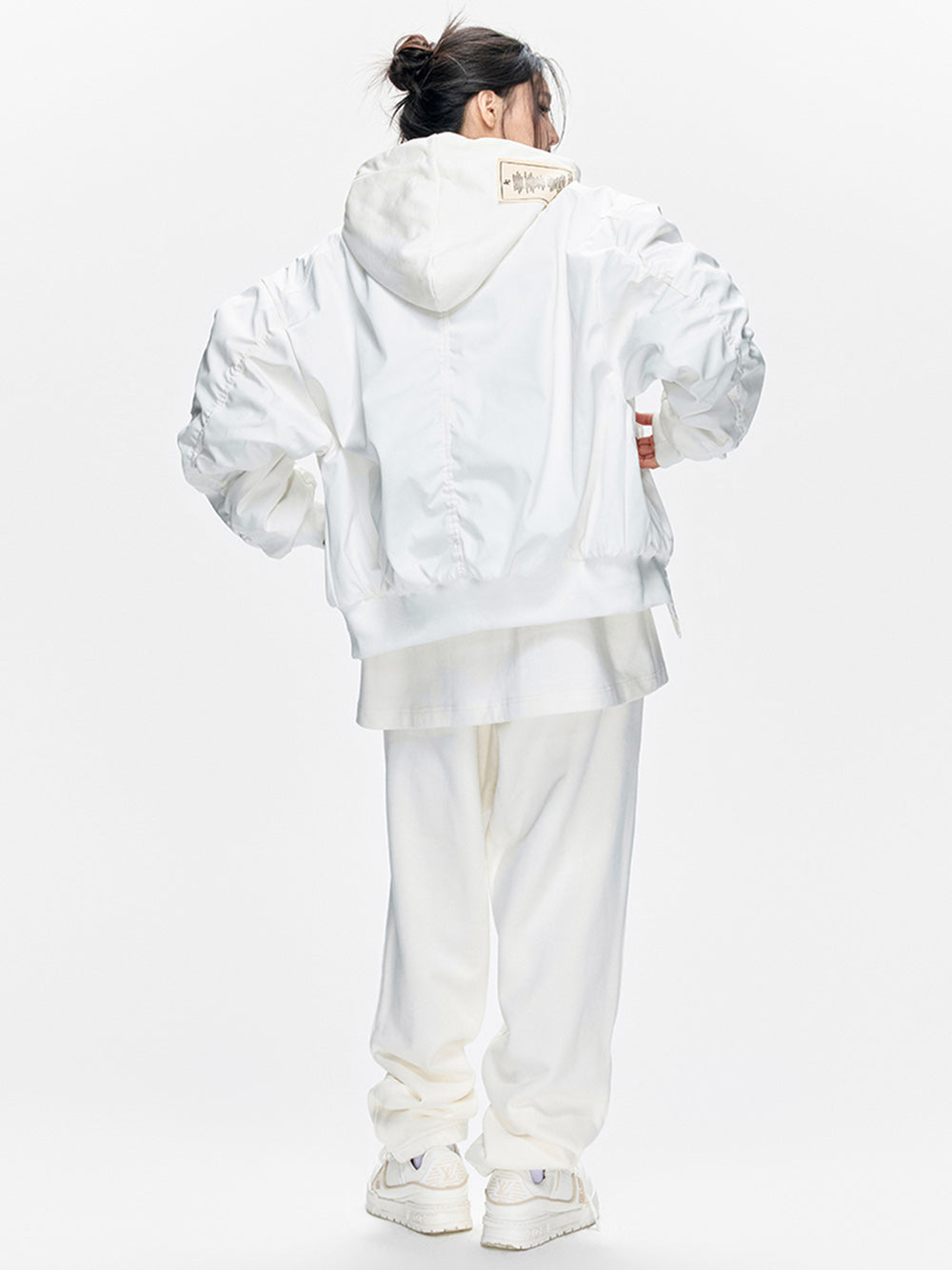 MUKTANK × ARDENCODE Loose Hooded Cotton Jacket