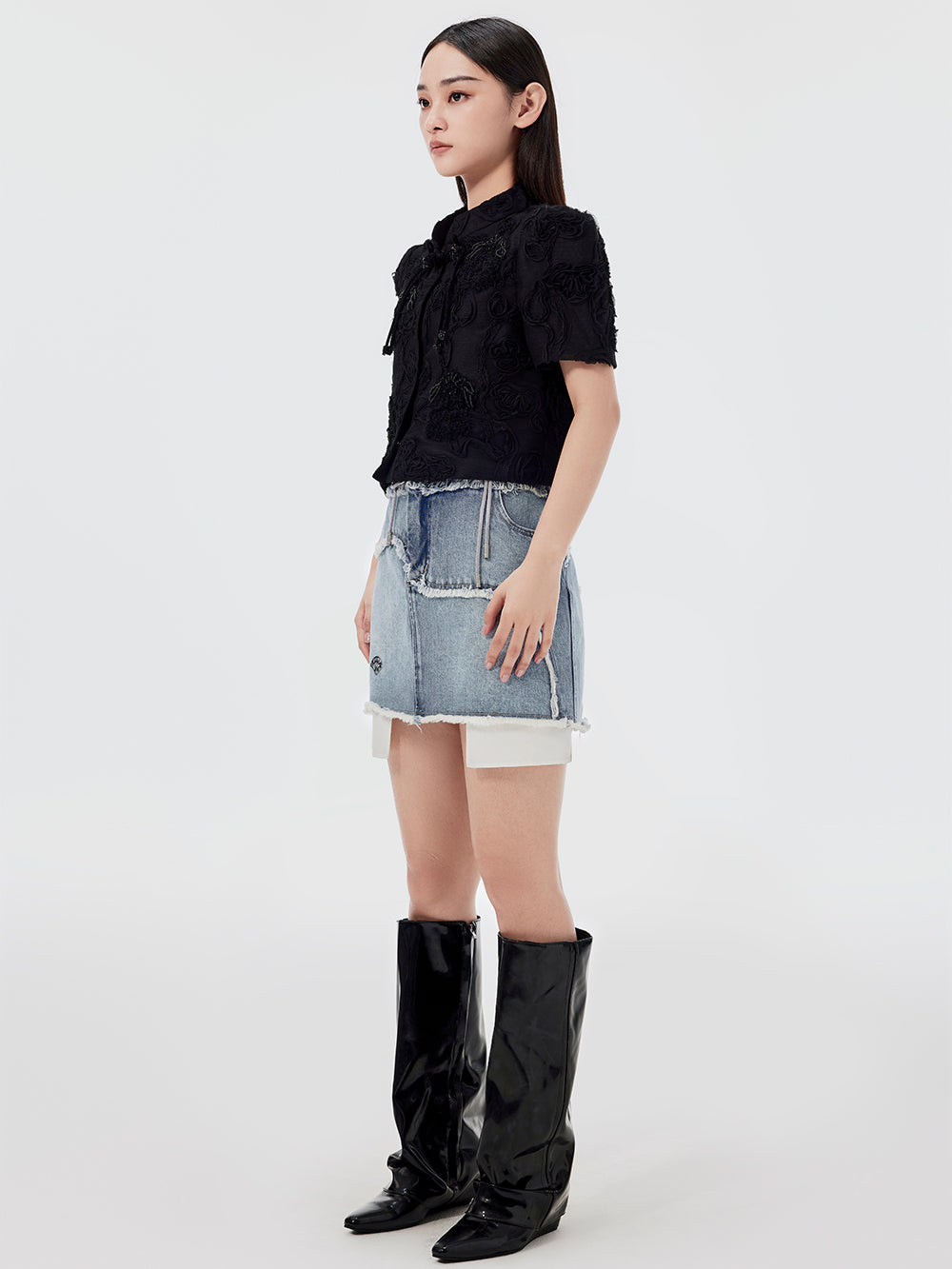 MUKZIN Chinese Style Short Jacket