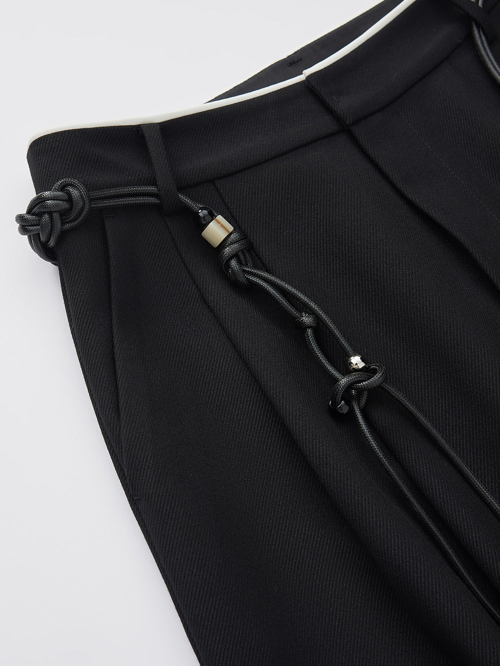 MUKZIN Linglong “Linglongzi”Simple Wide Leg Suit Pants