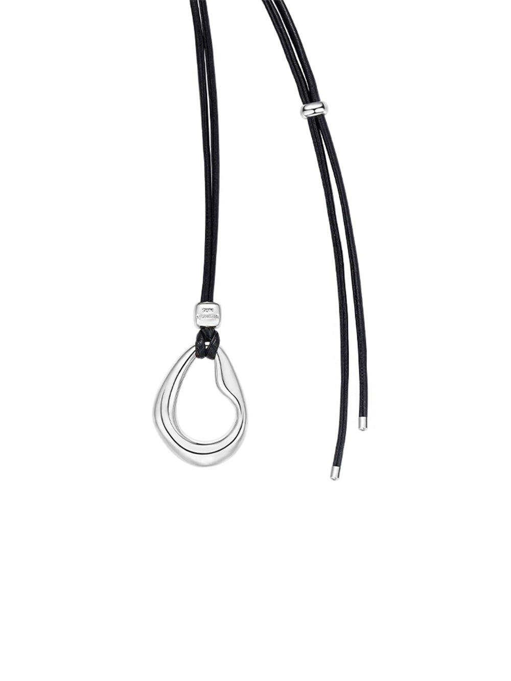 MUKTANK×SUN HUNTER Irregular Leather Rope Long Chain