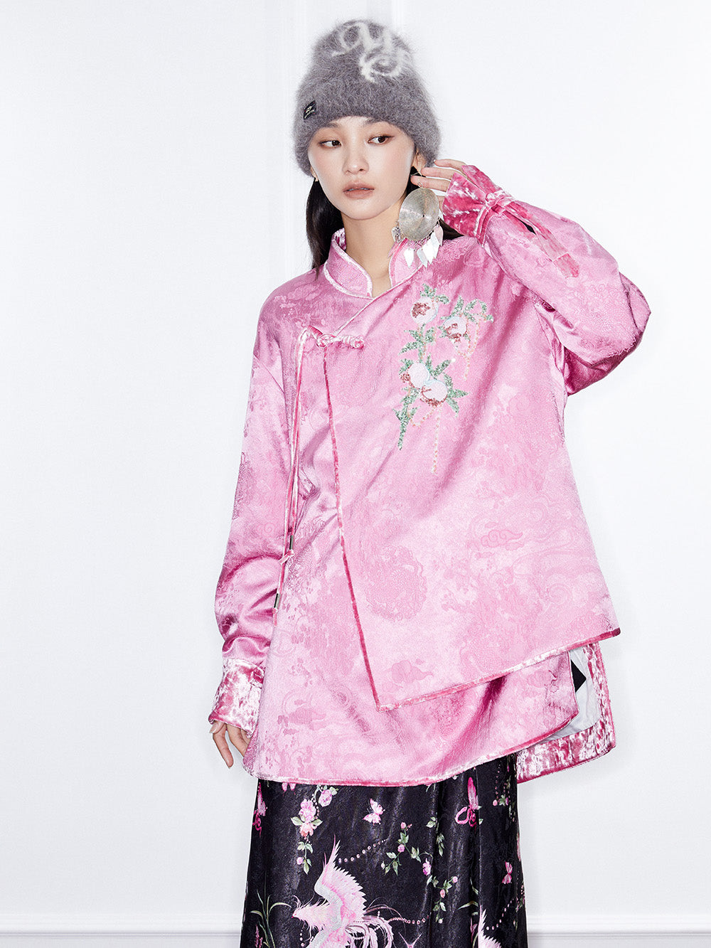 MUKZIN Linglong “Linglongzi”Chinese-style Jacquard Shirt