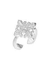 MUKTANK×SUN HUNTER Iris-shaped Square Ring