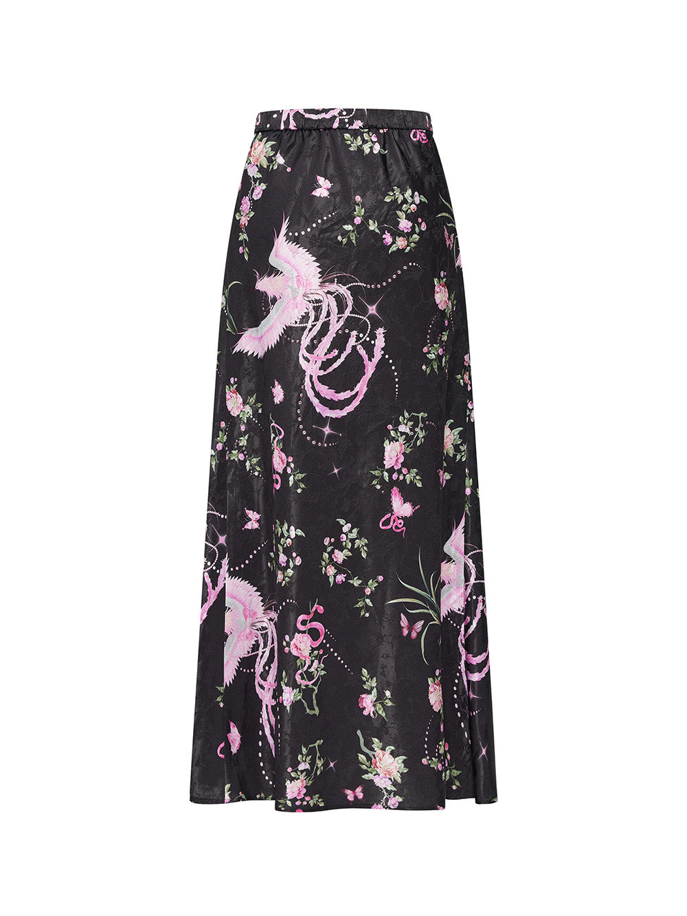 MUKZIN Linglong "Fengqi" High Slit Fishtail Skirt