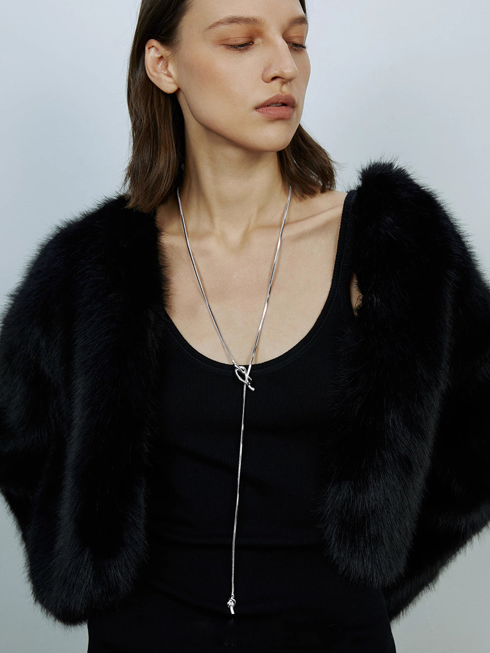 MUKTANK×SUN HUNTER Knot Drawstring Necklace