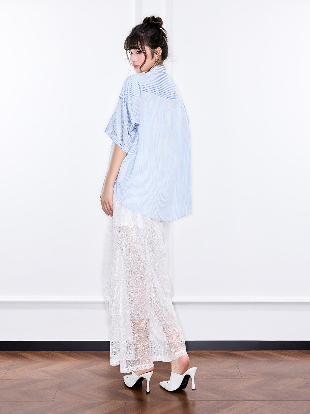 MUKZIN "Ode to the New Summer"Lace casual pants