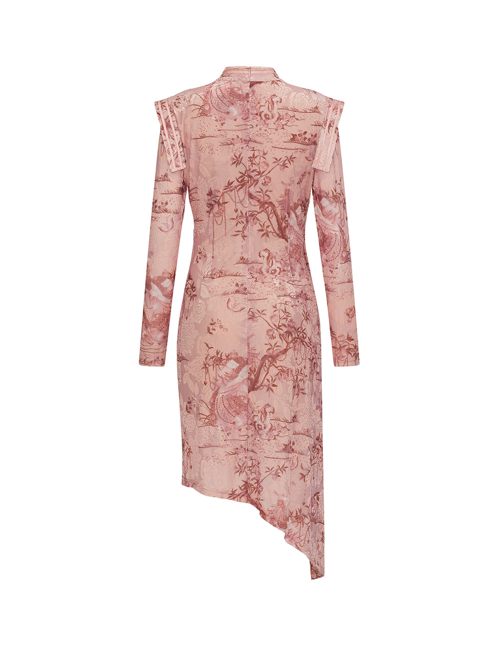 MUKZIN Spring Prelude"Fang Hua" Neo Chinese Style Velvet Burned-out Cheongsam