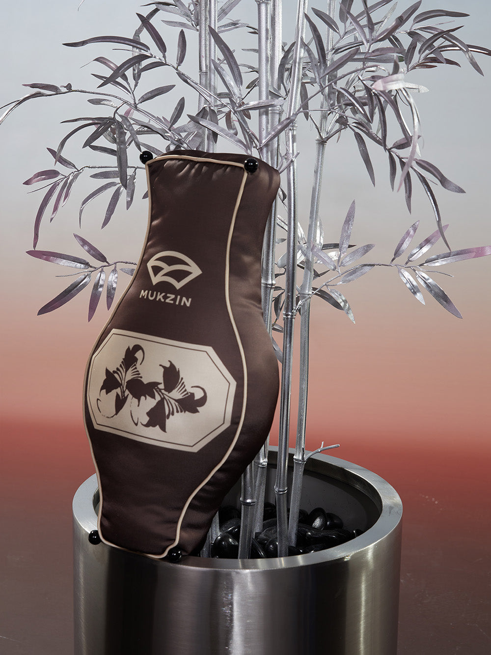 MUKZIN Cizhou Kiln Chinese KAIDOU Takeru Peony Cushion