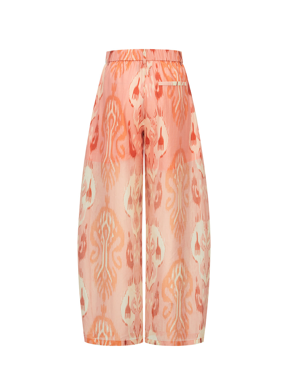 MUKZIN "Capsule Collection" New Chinese Style Orange Embroidered Printed Matching Set Trousers
