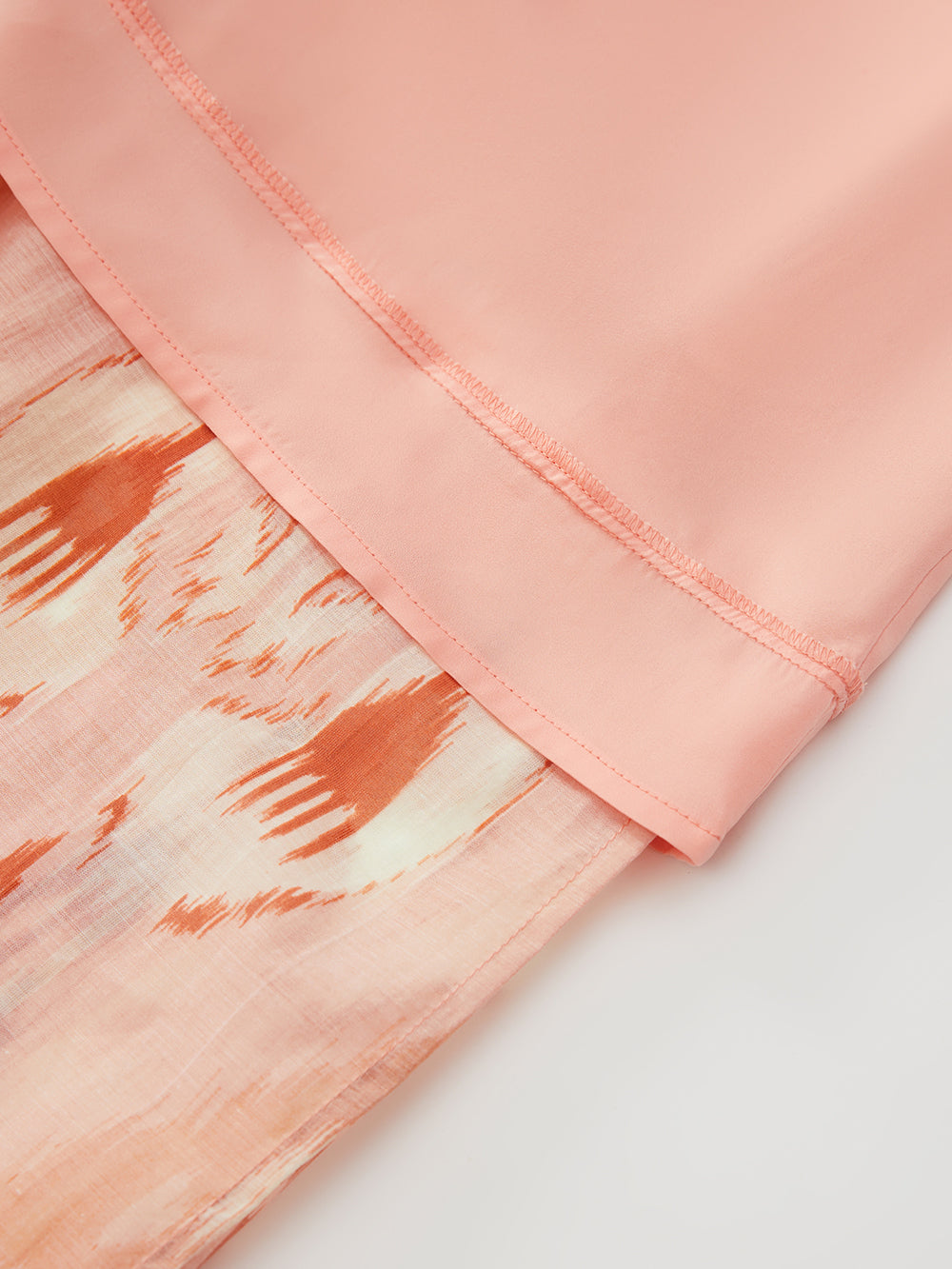 MUKZIN "Capsule Collection" New Chinese Style Orange Embroidered Printed Matching Set Trousers