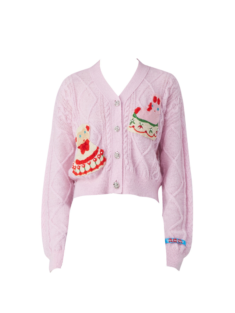 MUKZIN Spring Commute Pink Cardigan