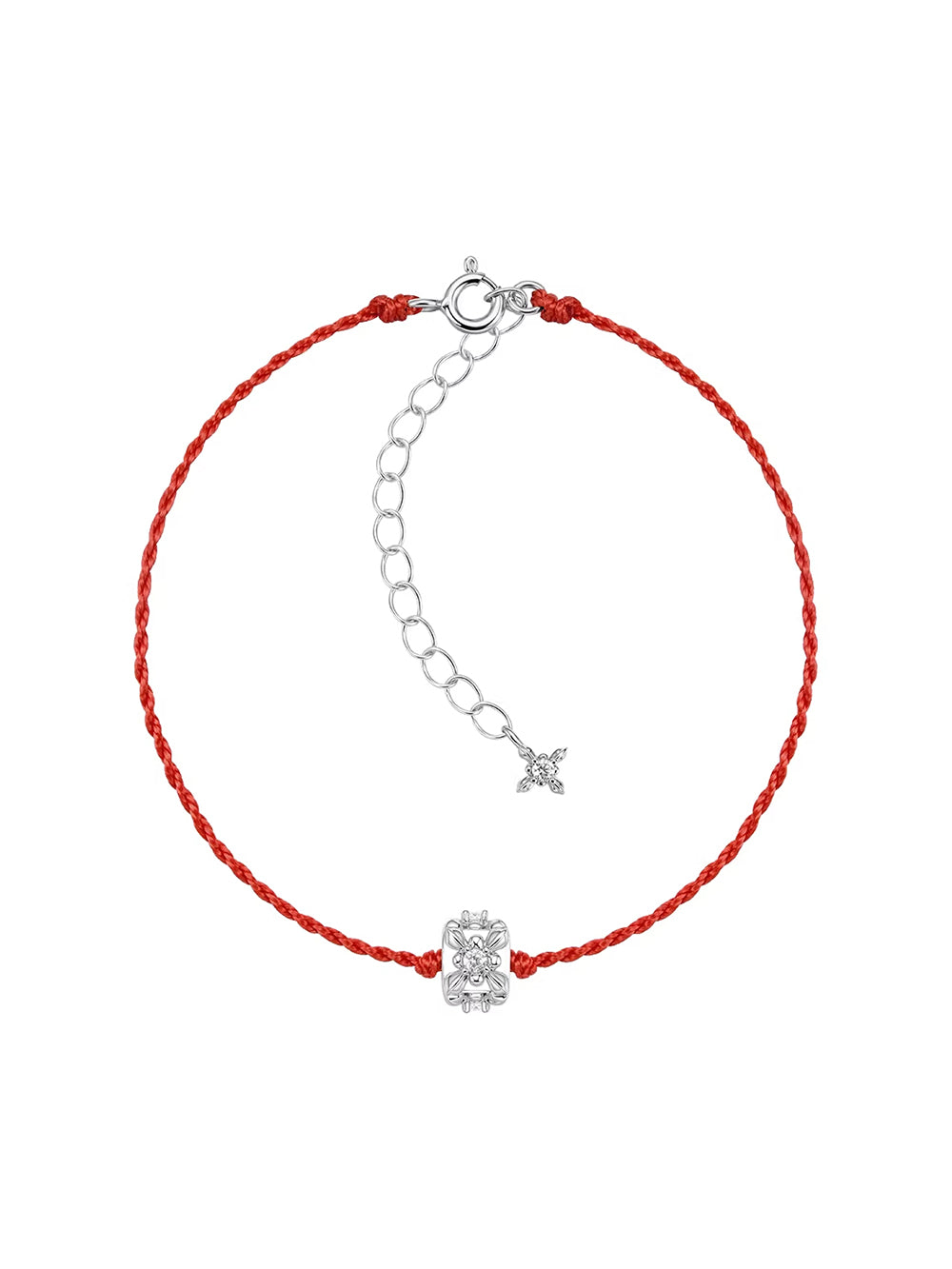 MUKTANK × SUN HUNTER Iris “Ruyi Bead” Red String Bracelet