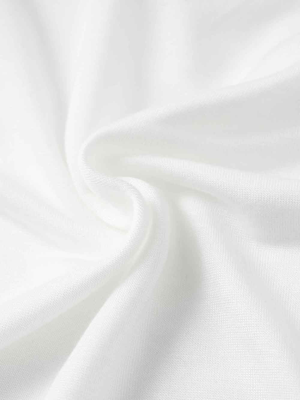 MUKTANK × Jqwention Lace Panel Tencel Cool-Feel T-Shirt