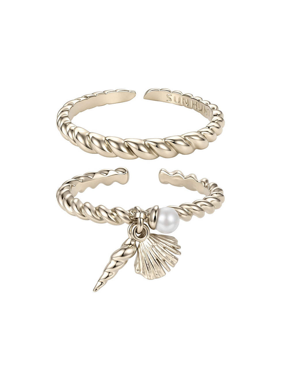 MUKTANK x SUN HUNTER Ocean Pendant Ring