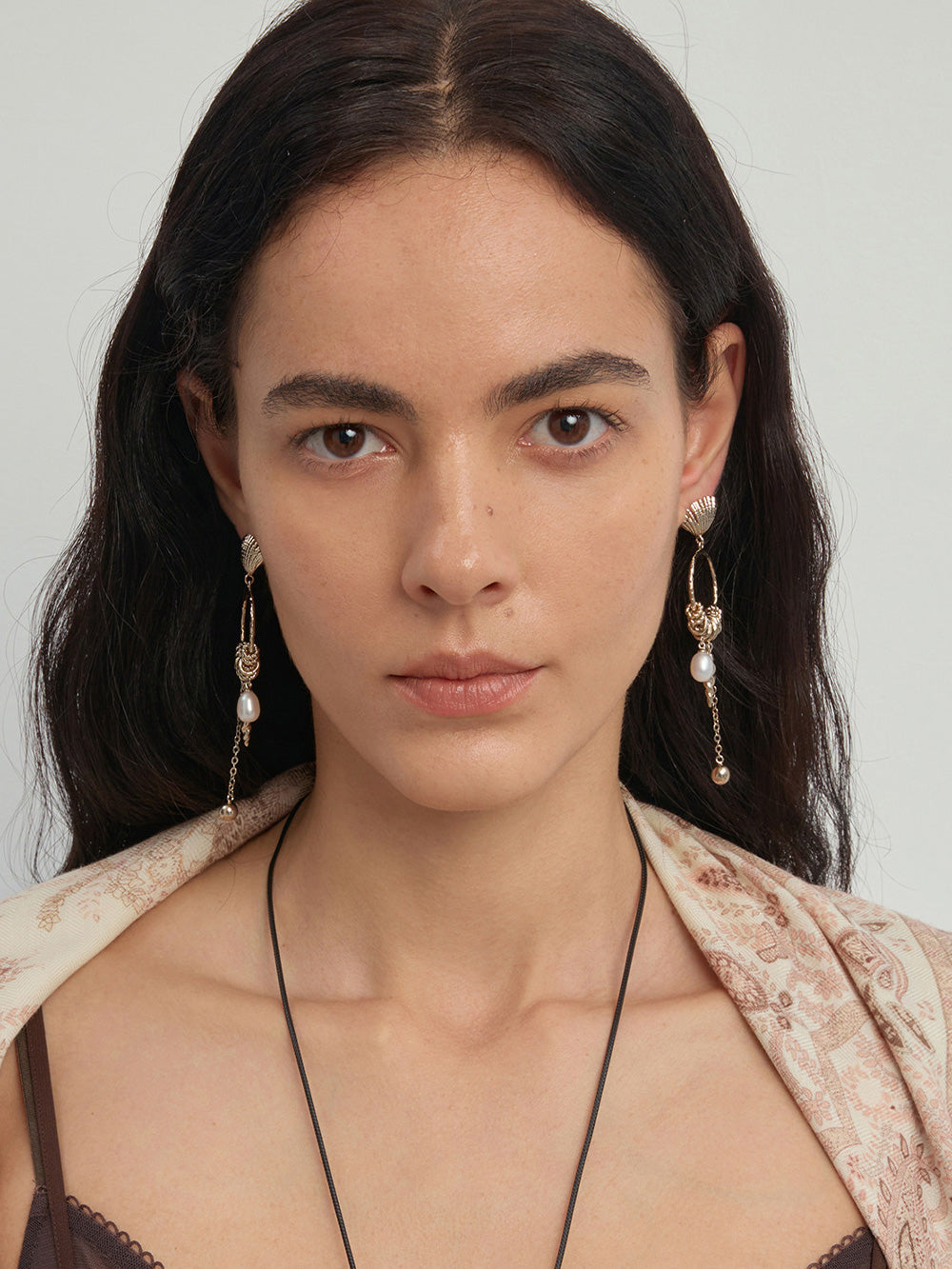 MUKTANK x SUN HUNTER Ocean Circle Drop Earring