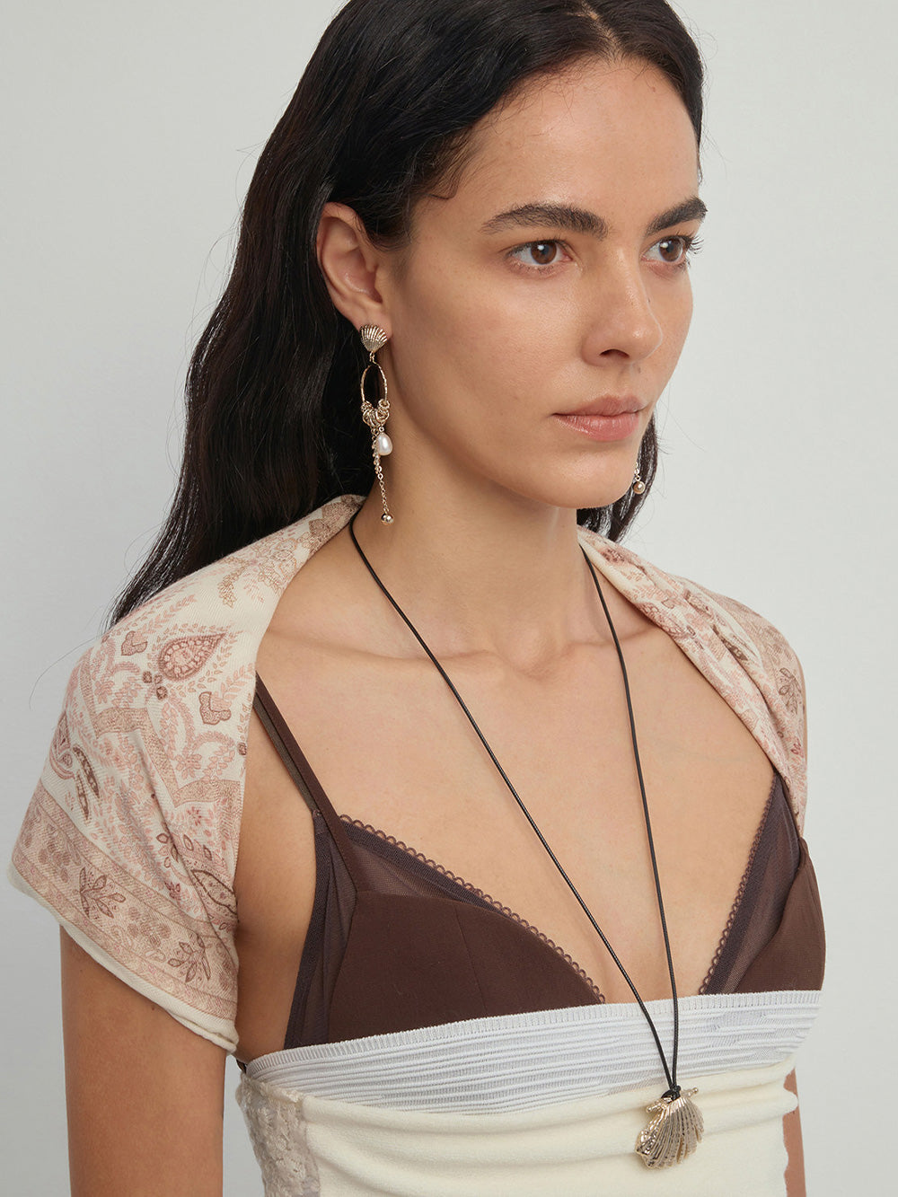 MUKTANK x SUN HUNTER Ocean Circle Drop Earring