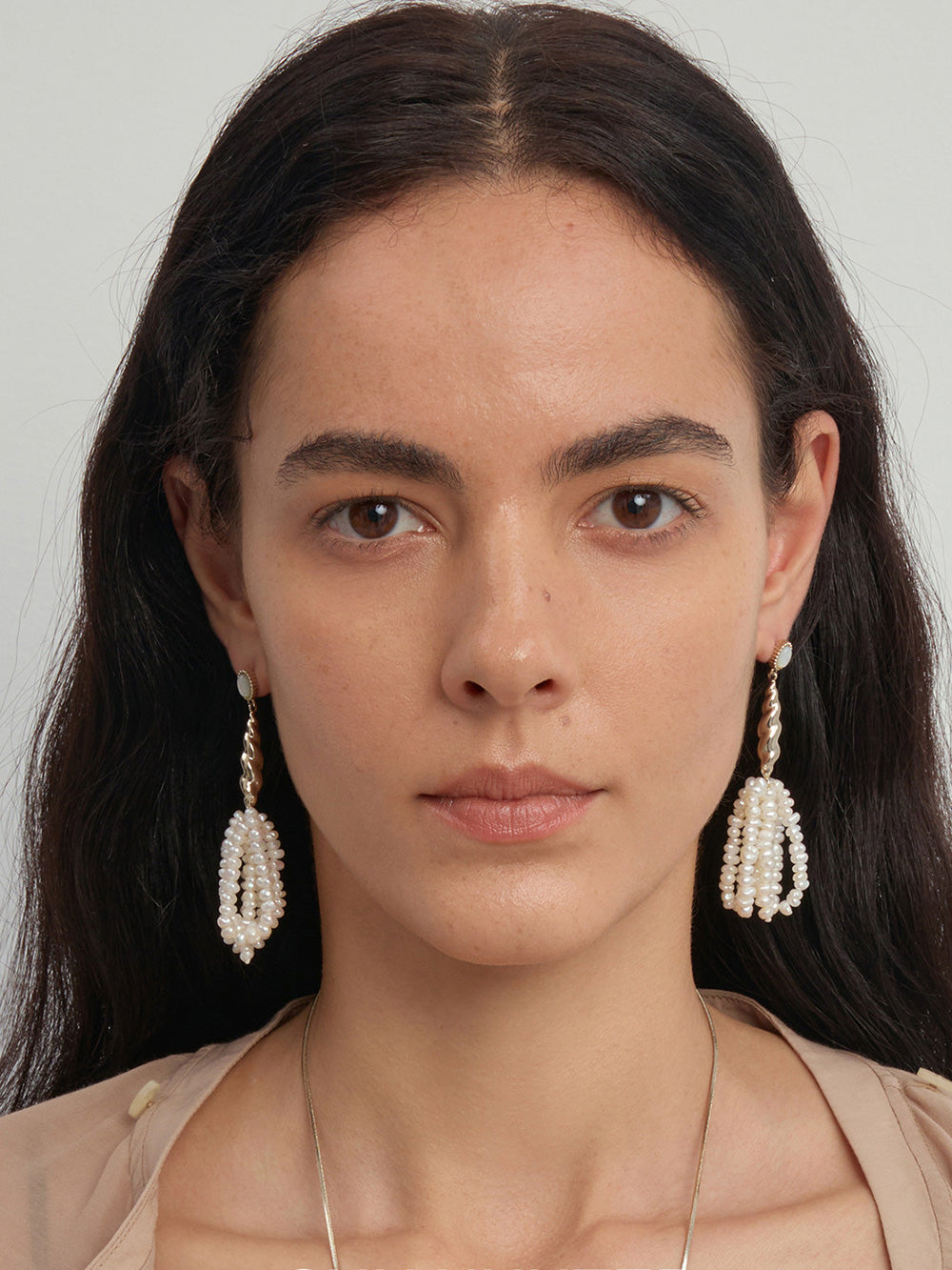 MUKTANK x SUN HUNTER Ocean Conch Pearl Ear Ornament