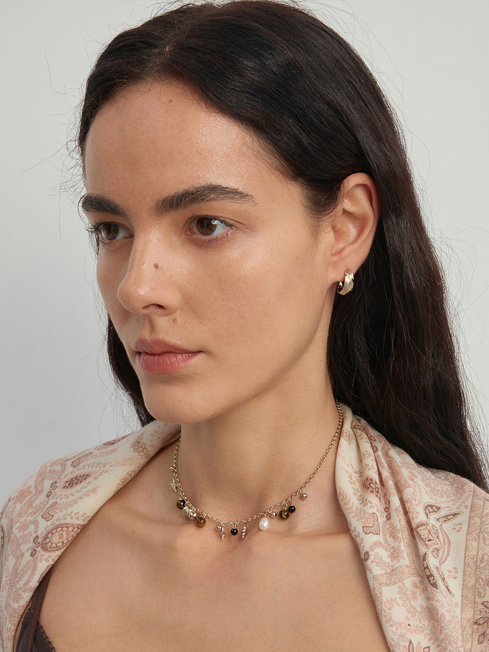 MUKTANK x SUN HUNTER Ocean Coconut Tree Earring