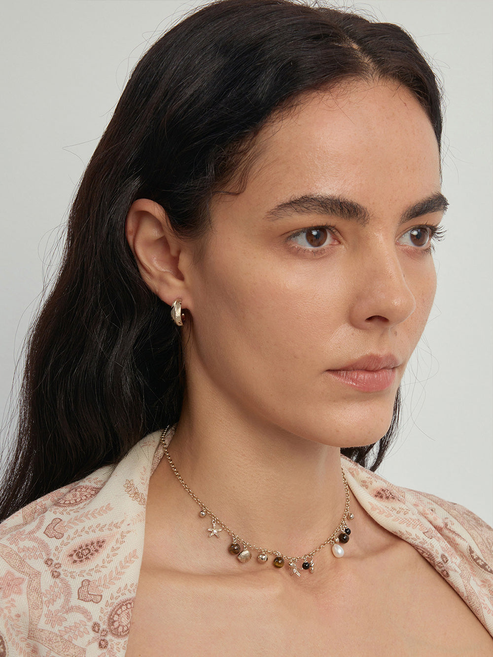 MUKTANK x SUN HUNTER Ocean Coconut Tree Earring