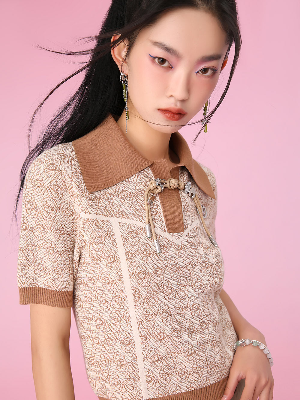 MUKZIN Shorter Knitted All-match Fashion Simple T-shirts