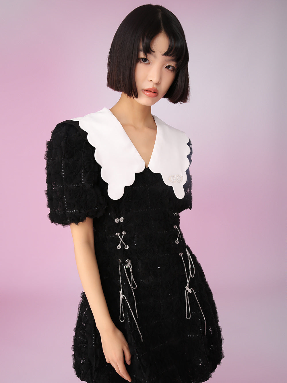 MUKZIN Doll Collar Adjustable Chain Elegant Dresses