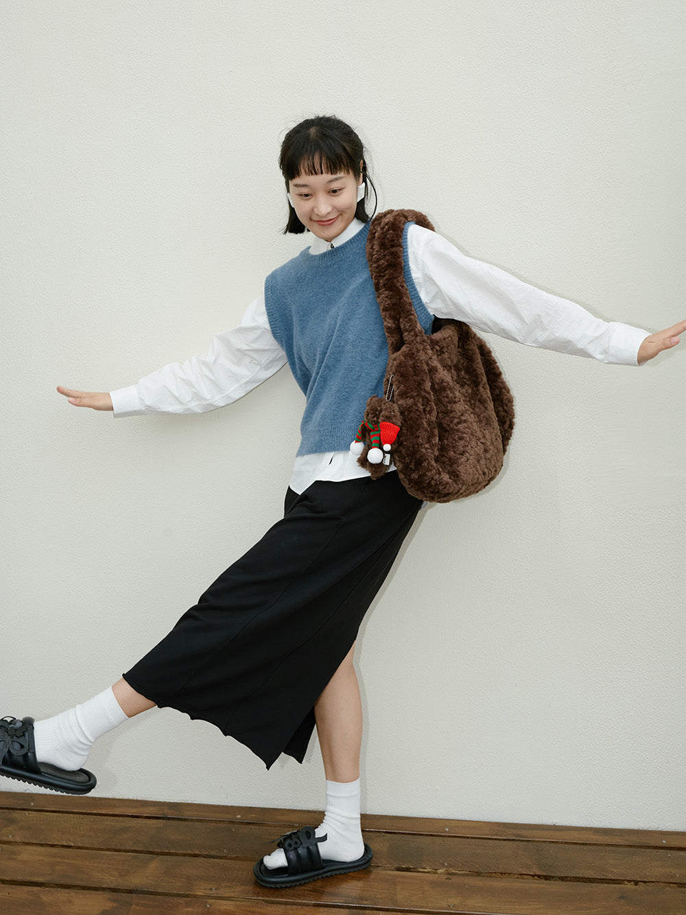 MUKTANK×Yamaguchi mioko Festival Exclusive Fasion Mushroom-shaped Underarm Bag