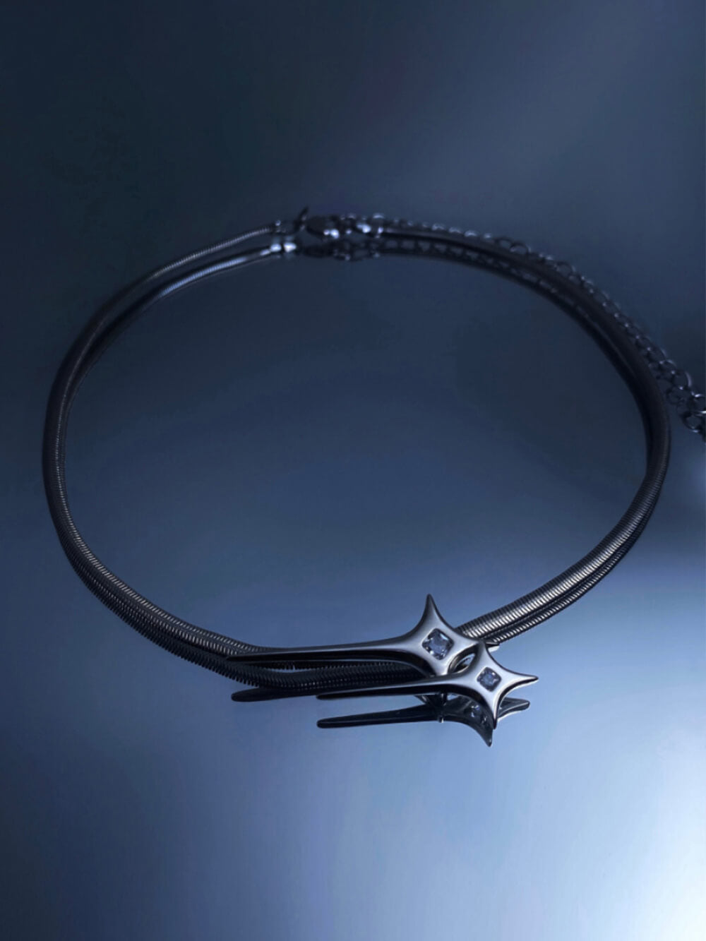 MUKTANK X WHITEHOLE Falling Star Necklace