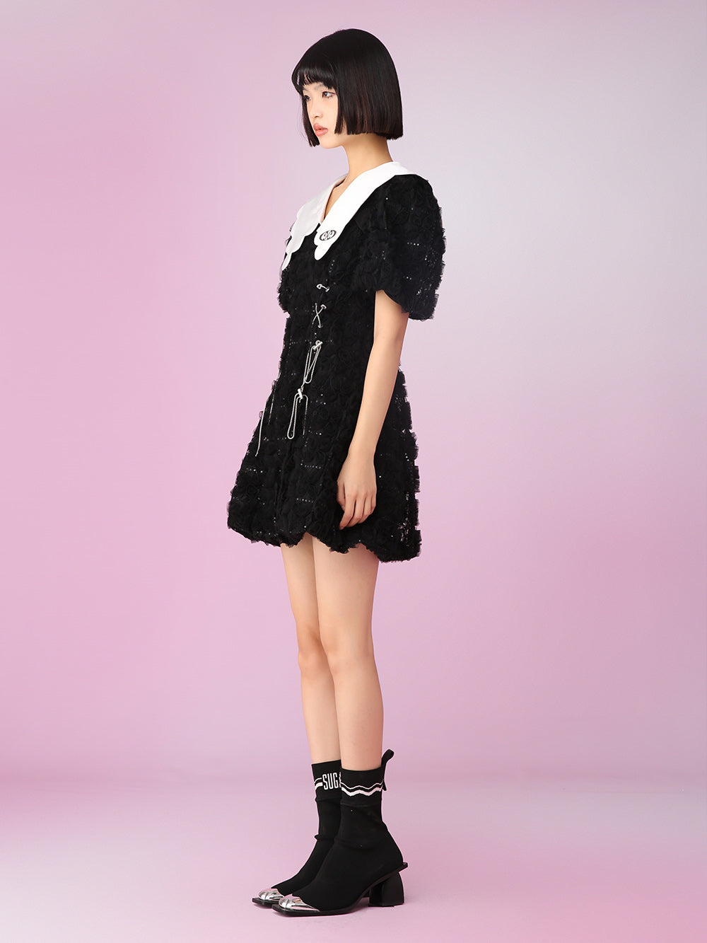 MUKZIN Doll Collar Adjustable Chain Elegant Dresses