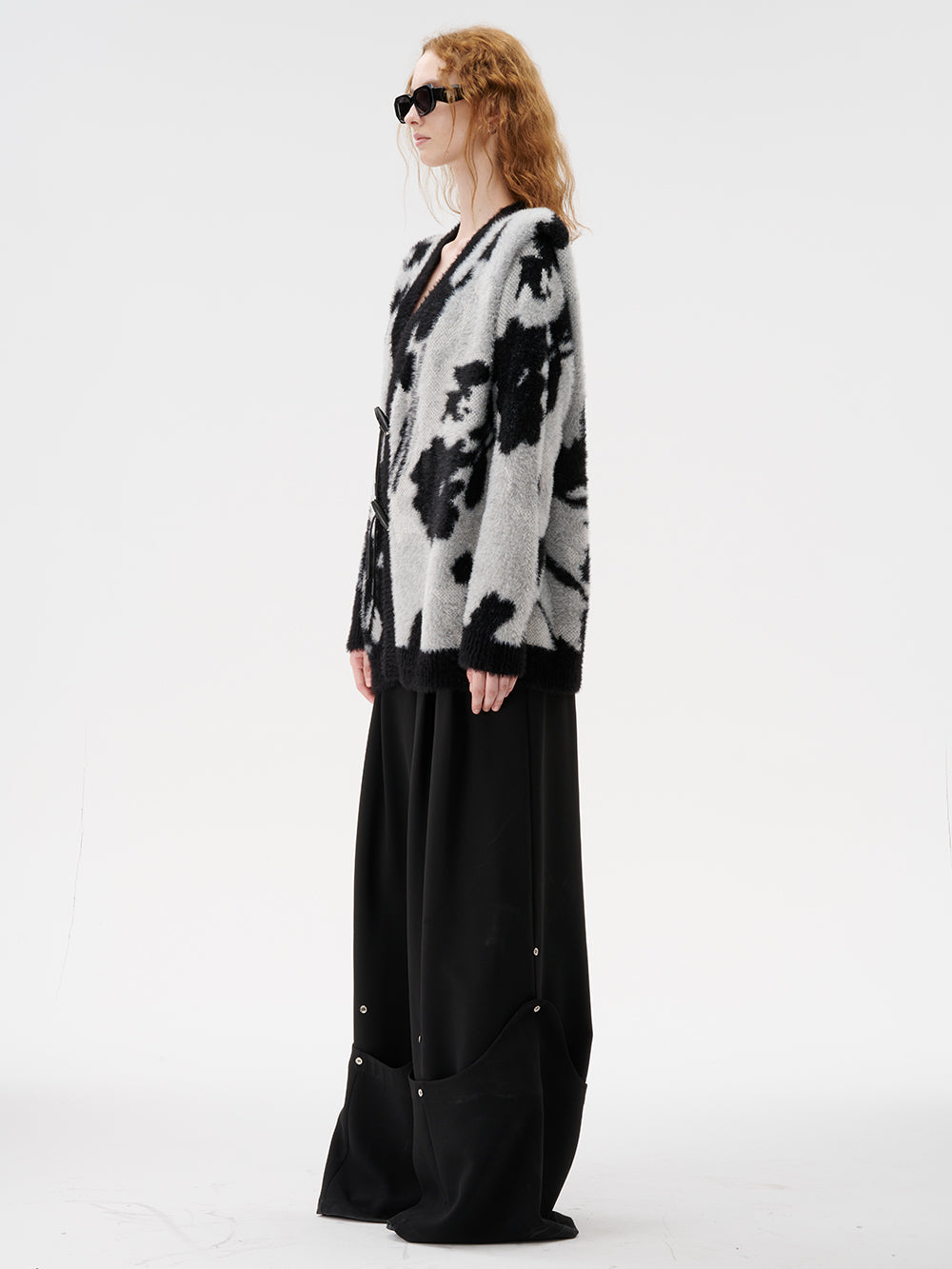 MUKTANK×MODULER Loose Soft Casual Niche Nnitted Cardigan Outerwears